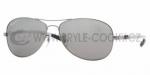 více - Slnečné Okuliare Ray-Ban RB 8301 004/N8 Carbon Fibre Tech Polarizačné